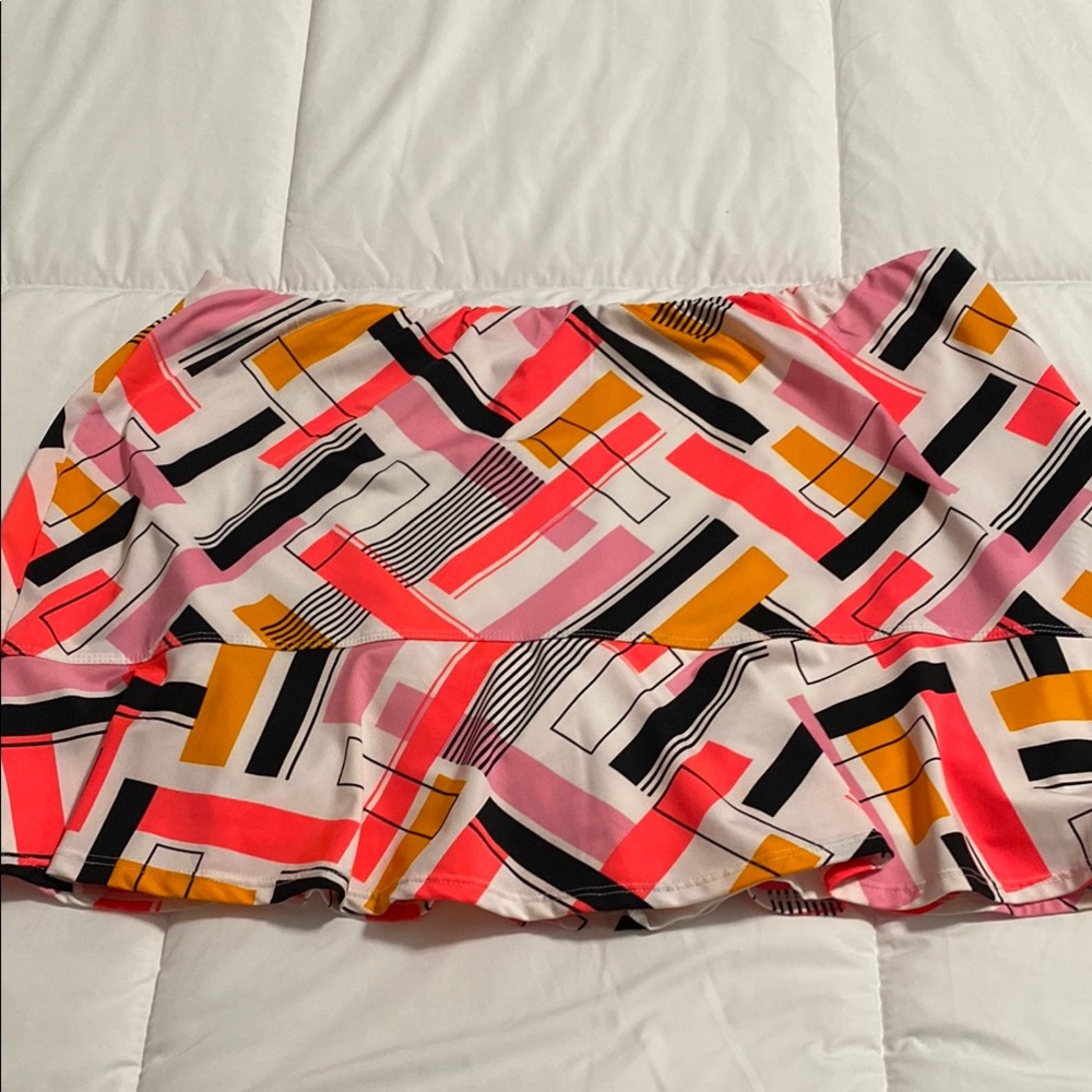 Tail Orange and Black Tennis Skort